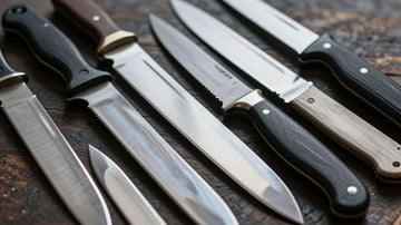 Various corrosion-resistant knife blades