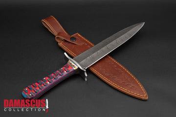 Damascus Steel Dagger 14-inch Blade DGR-1107