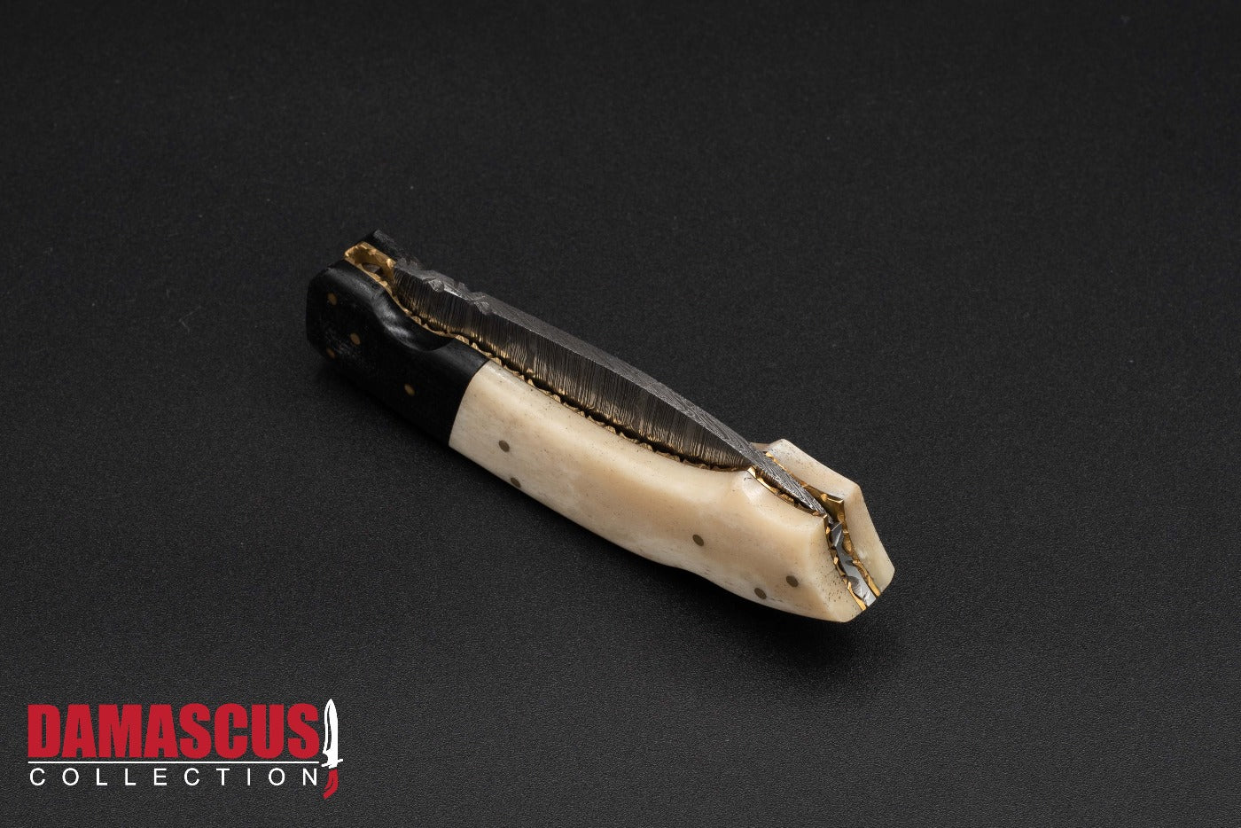 Damascus Steel Folding Knife