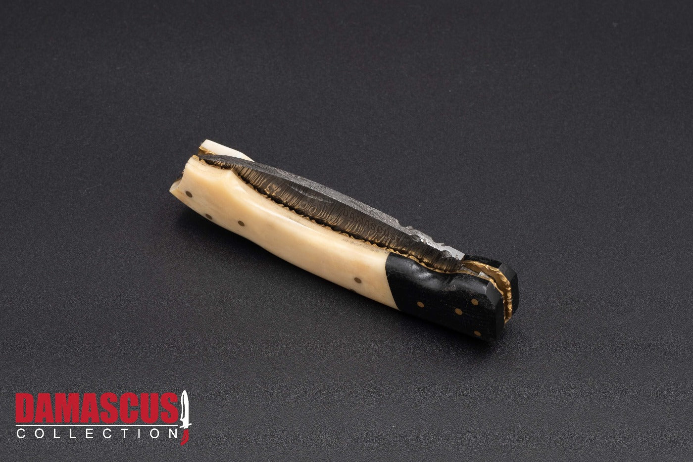 Damascus Steel Folding Knife