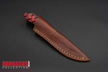 Damascus Steel Skinner Knife 6-inch Blade SKN-1104